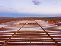 Parabolic trough plant Bokpoort