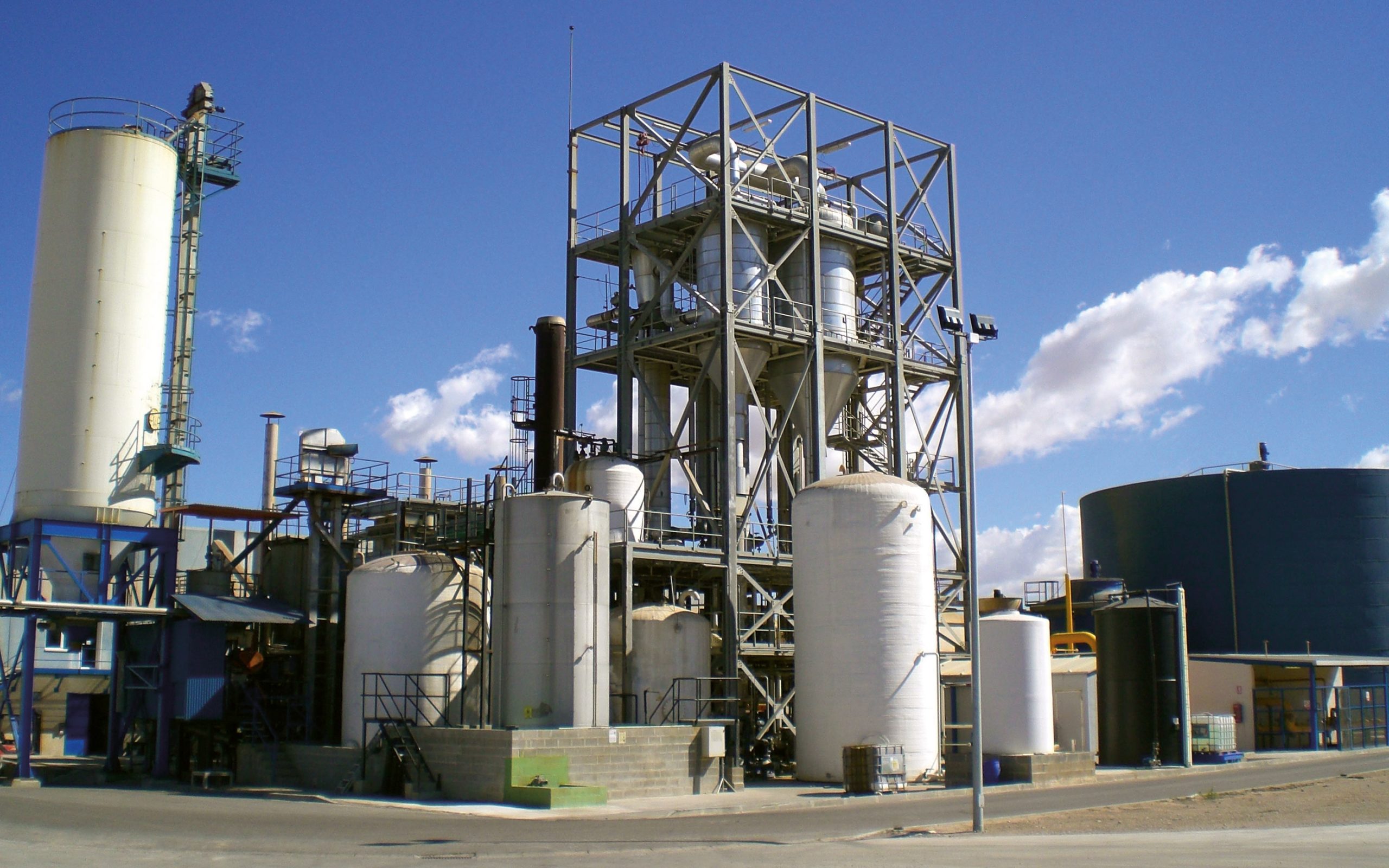 Cogeneration plant with treatment of slurry in Juneda