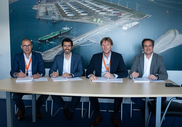 igning of the EPCM contract between Gate terminal and SENER