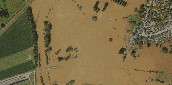 Inundaciones en Limburg, Países Bajos. Julio de 2021