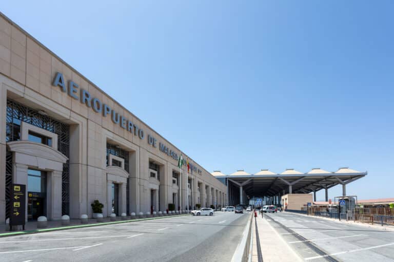 Exterior del Aeropuerto de Málaga-Costa del Sol